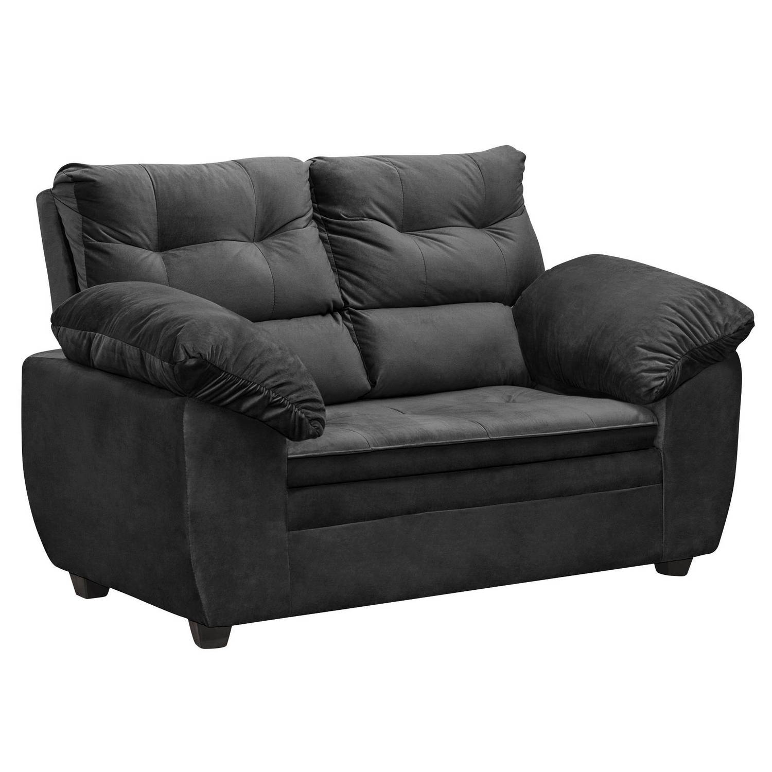 Sofa Liverpool Negro 2 Cuerpos 160x95x85 Header