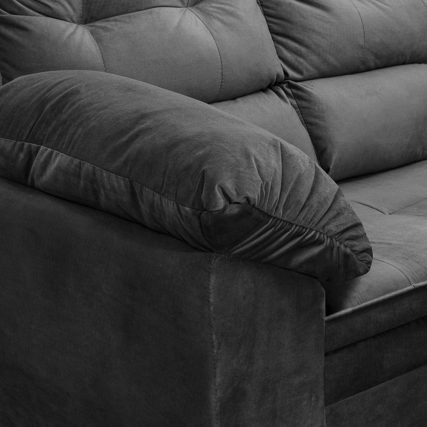 Sofa Liverpool Negro 3 Cuerpos 215x95x85 p01