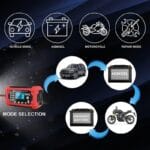 Cargador de bateria partidor inteligente 12V para Auto Moto 5 19A