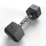 Mancuerna Hexagonal Recubierta En Caucho 10 kg - TEN SERIES 1 1A 125