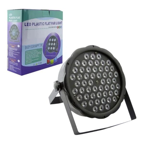 Luz Led Disco Reflector 54 Led Rgb Dmx Discoteque