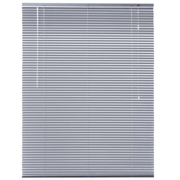 Persiana aluminio plateada 165x140 - JUST HOME COLLECTION