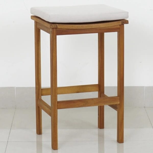 Set 4 Pisos Bar Natural Madera de Acacia con un Estilo Boho Chic Just Home Collection