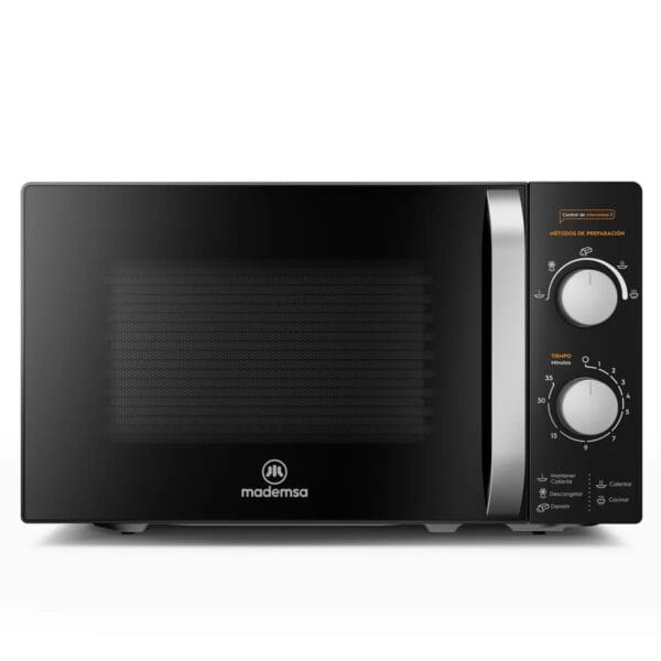 Microondas Mademsa 20 Litros Manual MM20FBM Negro