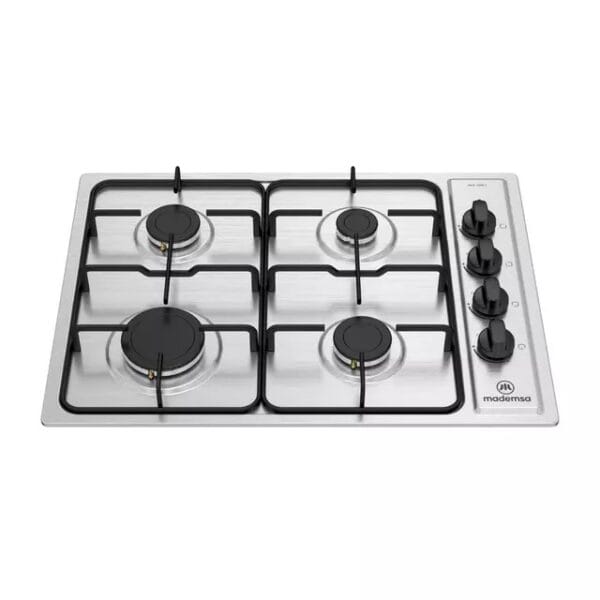 Encimera a Gas 4 Platos Encendido Eléctrico MCE 435E T MADEMSA