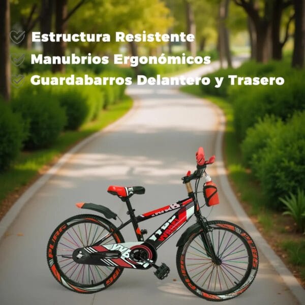 MUNDO ONLINE | Bicicleta Niño Infantil Montain Bike MTB Con Ruedas Aro 20