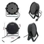 Luz Led Disco Reflector 54 Led Rgb Dmx Discoteque 2 2 59