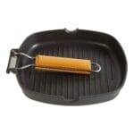 Sartén Parrilla Cocina Grill Cuadrado Antiadherente 24 CM 2 2A 125