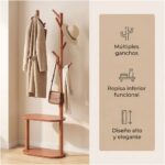 Perchero Árbol Con Repisa Estilo Nórdico Dormitorio Entrada- Homer Design 2 2A 231