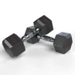 Mancuerna Hexagonal Recubierta En Caucho 10 kg - TEN SERIES 3 3A 109