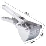 Prensa Papa Verduras y Frutas Moledor Exprimidor Acero Inoxidable 3 3A 134