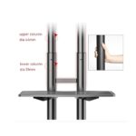 Soporte de TV con Ruedas 32 a 70 Pedestal 1500 4 4A 205