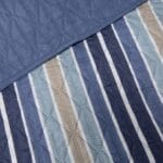 Cubrecama Estampado Reversible Ambienta Azul 4 4A 55