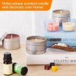 Kit De Fabricación De Velas Para Principiantes, 153 Piezas Mundo Magia 4 4A 68