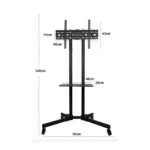 Soporte de TV con Ruedas 32 a 70 Pedestal 1500 5 5A 176