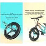 Bicicleta Infantil 10-15 Años Aro 22 Lubabycas 6 6A 103