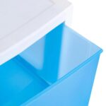 WENCO | Cajonera 46x68x39 cm 136.5 l Blanco/Azul 6 6A 131