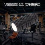 Rodillo Pilates Fitness Entrenamiento 33 X 14 Cm Color Negro FITMAX 8 8A 36