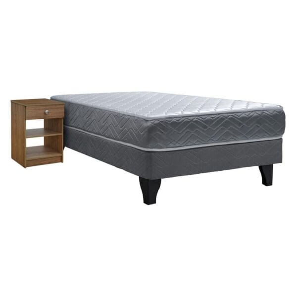Cama Europea Celta 1P. Aura+Velador+Almohada