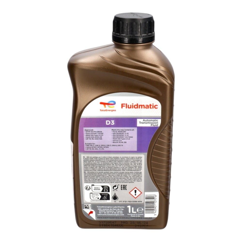 Aceite de Transmision Total D3 1