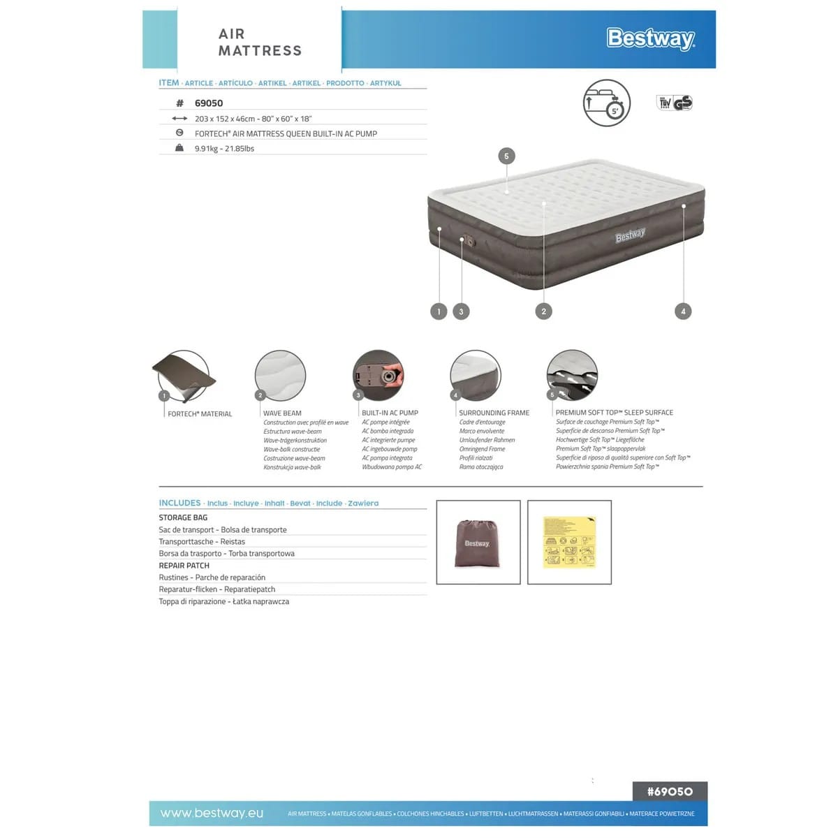 Bestway Fortech - 6 Bestway Fortech 6
