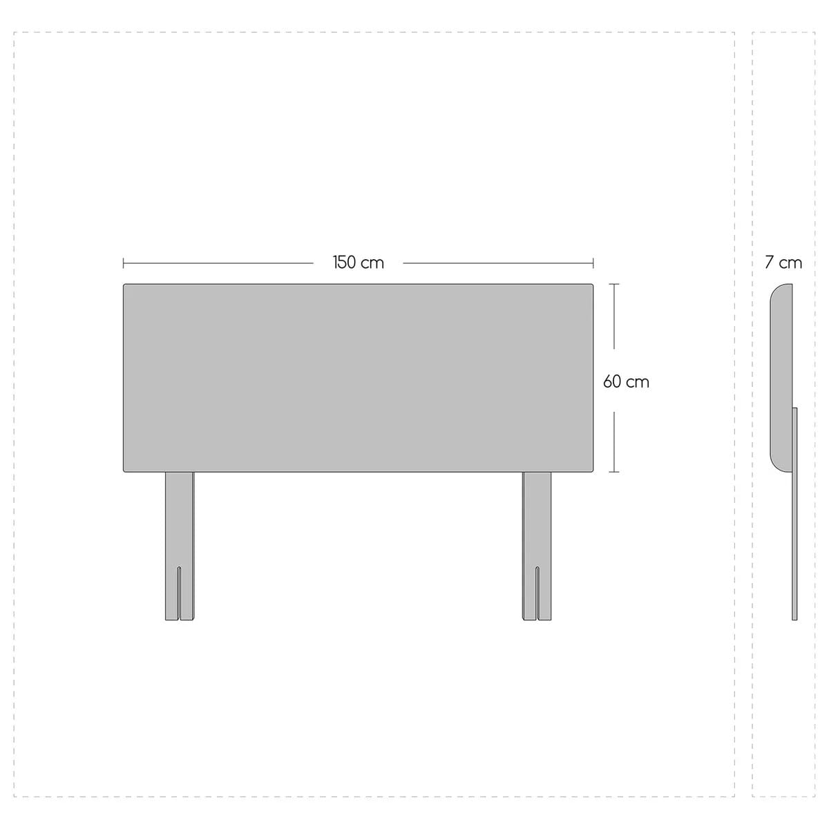 Cama Europea Apolo Black 2P BD Respaldo 1