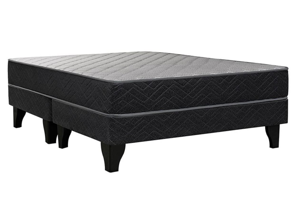 Cama Europea Apolo Black 2P BD Respaldo - 8 Cama Europea Apolo Black 2P BD Respaldo 8 2