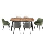 Comedor Campania 6 Sillas Mesa Rectangular JHC 1 Campania 1