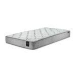 Combo Cama Cannon 1.5 Plaza Textil + Respaldo Gris 4 Cannon Still 7