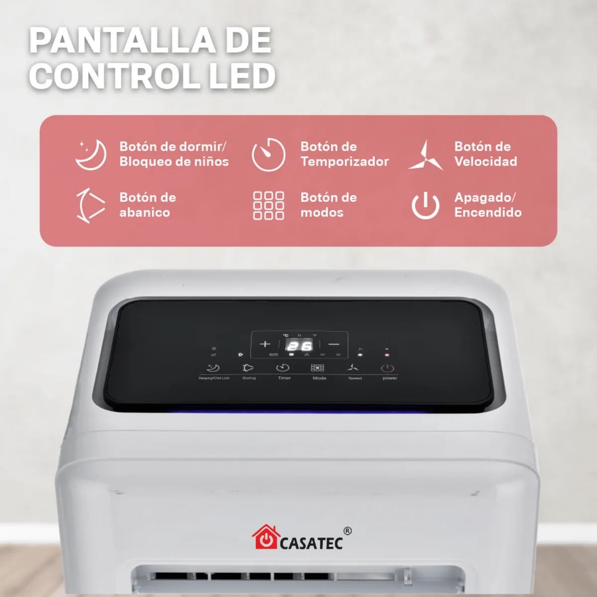 Casatec Portatil 9000 BTU 3
