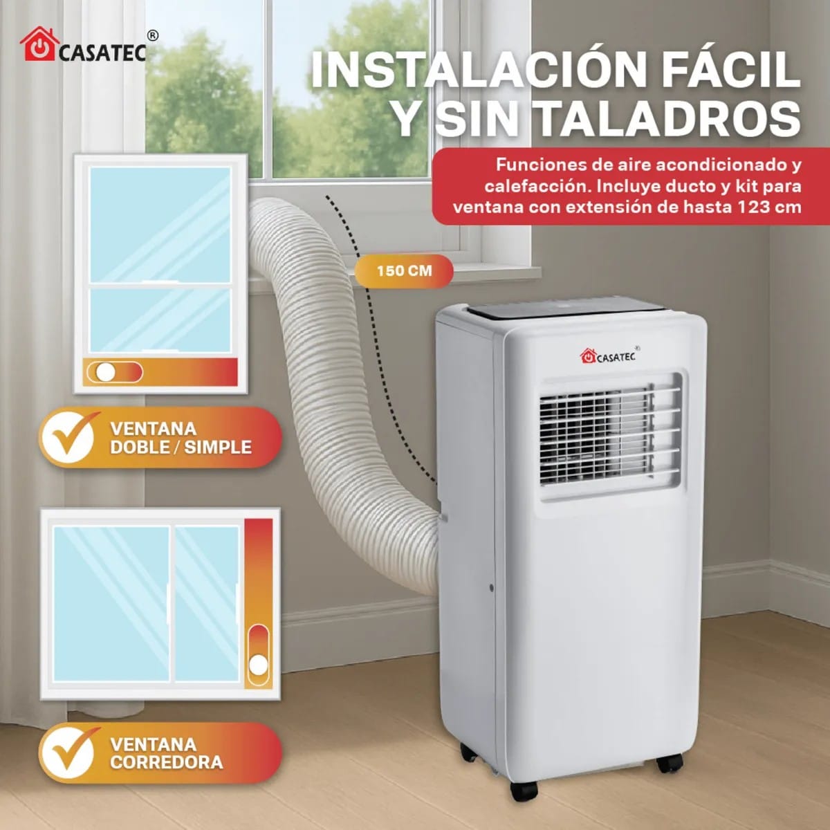 Casatec Portatil 9000 BTU 7