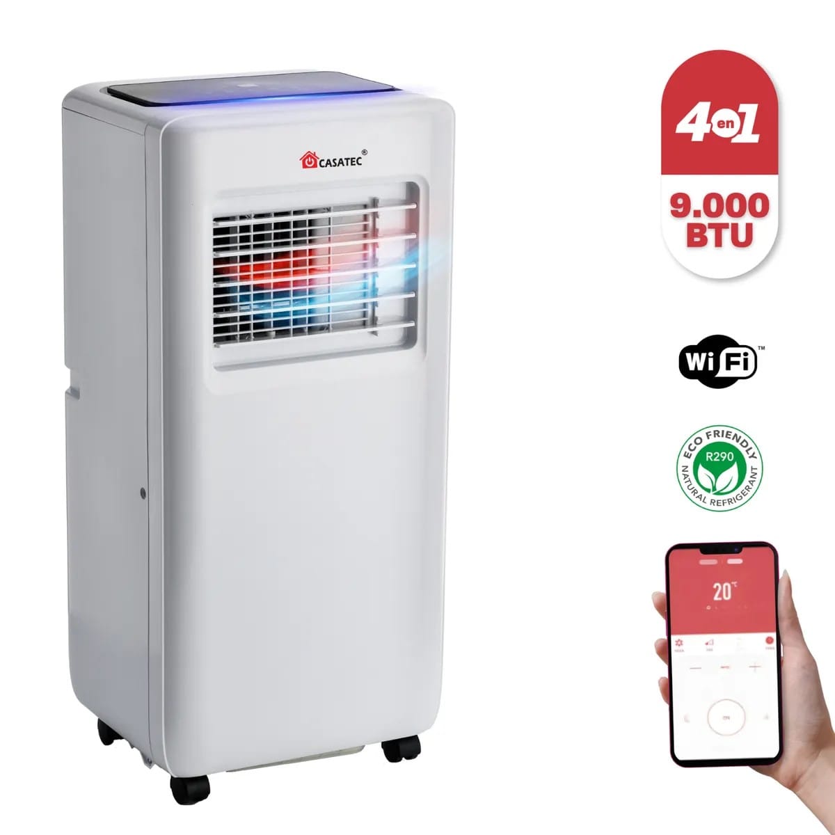 Casatec Portatil 9000 BTU