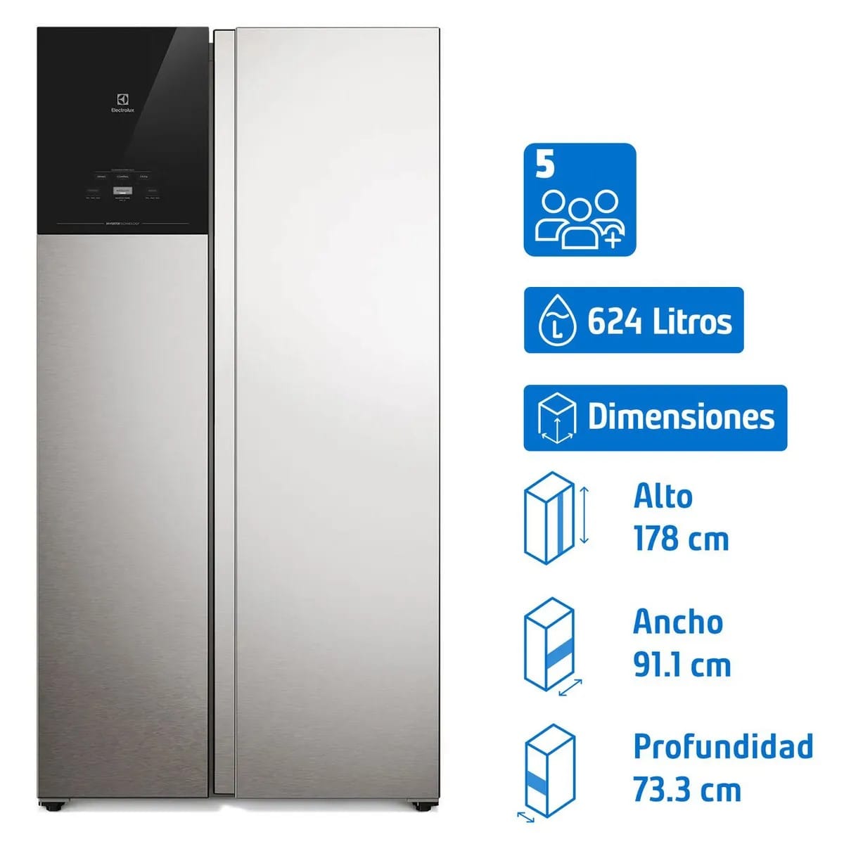 Electrolux 624lt. ES60S - 1 Electrolux 624lt. ES60S 1