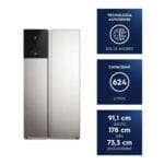 Refrigerador Side by Side No Frost 624 lt. Inox ES60S 10 Electrolux 624lt. ES60S 11