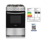 Cocina a Gas Mabe 4 Platos Inox CMC20AXX-2 5 Mabe 4P CMC20AXX 1 2