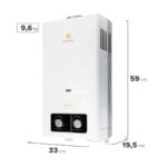 Calefont Gas Natural Essential 10 Eco GN Mademsa 4 Mademsa Essencial 10L 3