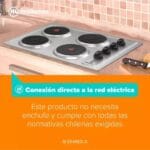 Encimera Eléctrica 4 Platos Mademsa M EE48ED A Inox 6 Mademsa MEE48EDA 8