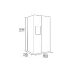 Refrigerador Side by Side 504 litros MAIGAS 7 Maigas HC660W 4