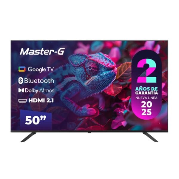 Smart TV 50" Google TV 4K UHD Master-G