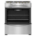 COCINA GAS MIDEA MCG-5QPI30NS 5 P GRILL GRIS 3 Midea ProCook 500 1