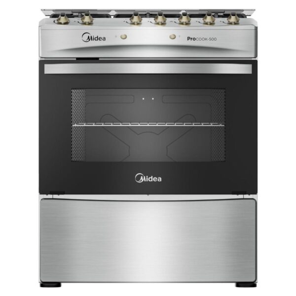 COCINA GAS MIDEA MCG-5QPI30NS 5 P GRILL GRIS