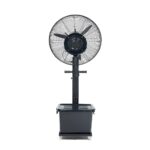 Ventilador Nebulizador Industrial 26" con Agua Negro 1 Niebla 1