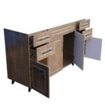 Mueble Base Lavaplato Domsa PVC150W 150x90x47cm 3 PVC150W 1