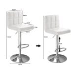 Pack Taburete Confy Blanco 4 1