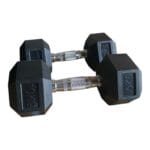SET 2 MANCUERNAS 10 KG C/U TEN SERIES 3 Par Exagonal 20kg 4