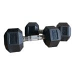 SET 2 MANCUERNAS 10 KG C/U TEN SERIES 13 Par Exagonal 20kg 5