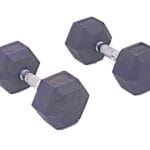 SET 2 MANCUERNAS 10 KG C/U TEN SERIES 5 Par Exagonal 20kg 9