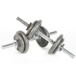 Set Mancuernas 35kg Acero + Barra Preolimpica Z 4 Pre Olimpico 11