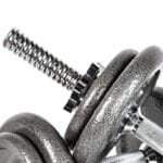 Set Mancuernas 35kg Acero + Barra Preolimpica Z 11 Pre Olimpico 12