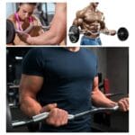 Set Mancuernas 35kg Acero + Barra Preolimpica Z 2 Pre Olimpico 7